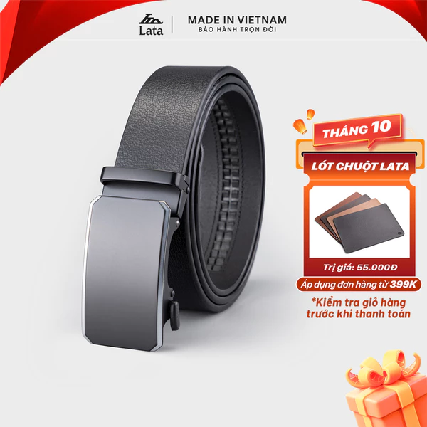 Thắt lưng Lata (Thời trang nam - Dây nịt da thật TL320)