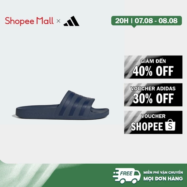 [Duy nhất 8.8 - VOUCHER 30%]adidas Bơi lội & Phong cách sống Dép quai ngang Adilette Aqua Unisex Màu xanh da trời IF0895