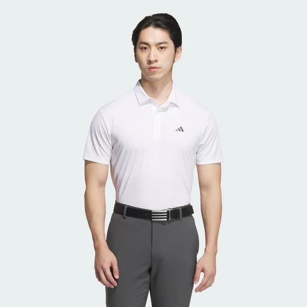 adidas Golf AEROREADY Short Sleeve Polo Shirt Men White JE8289