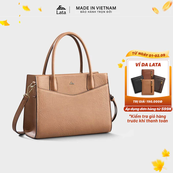 Túi Lata (Thời trang nữ công sở cỡ trung - Túi xách da TX23)