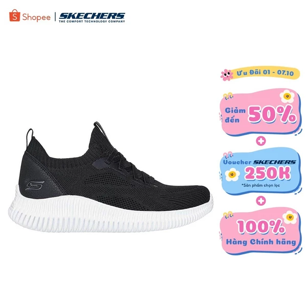 Giày Thể Thao Nữ Skechers BOBS Geo Lite Divine Look Thường Ngày - 117427-BLK Memory Foam