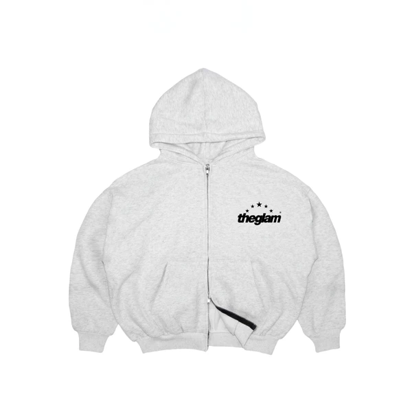 TheGlam CHÍNH HÃNG - Áo Khoác Hoodie Zip Nỉ Bông Form Boxy "ICON STAR" UNISEX Nam Nữ - TS07-04