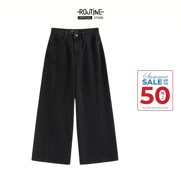 Quần Denim Nữ Form Straight - Routine 10F24DPAW026