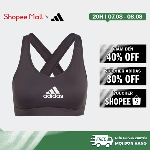 [Duy nhất 8.8 - VOUCHER 30%]adidas Gym & Training PrimeLiftreact Train Medium Support Bra Women Black HT5016