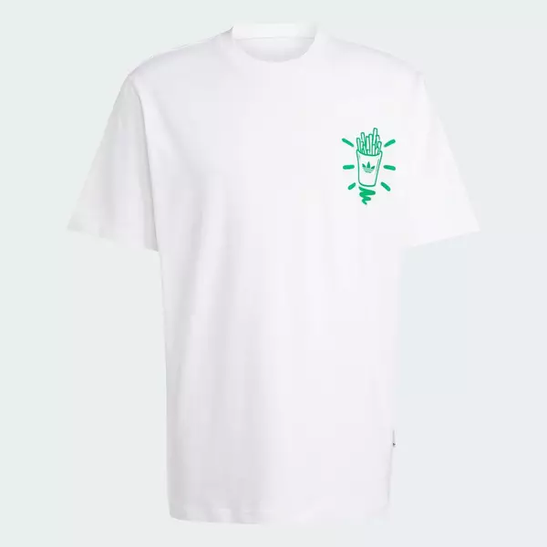 adidas Phong cách sống Áo Thun adidas Originals Nam trắng JD0677