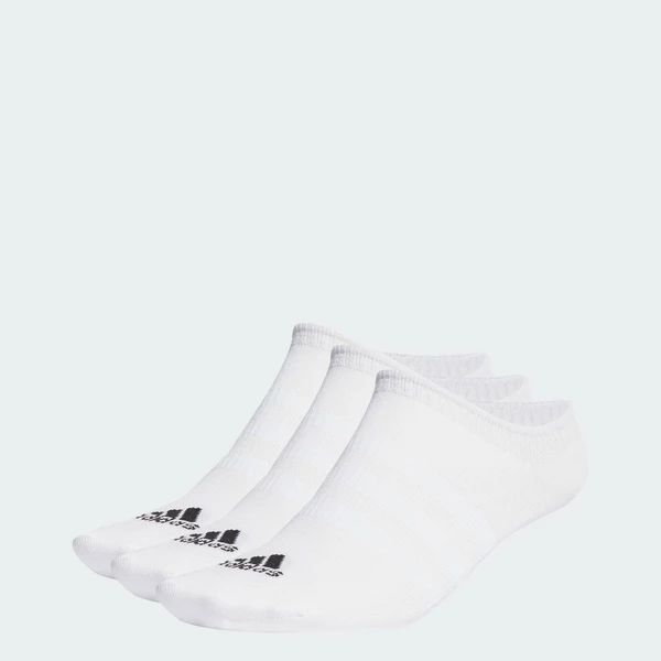 adidas Phong cách sống Bộ 3 Đôi Tất Ẩn Mỏng Nhẹ Unisex trắng HT3463