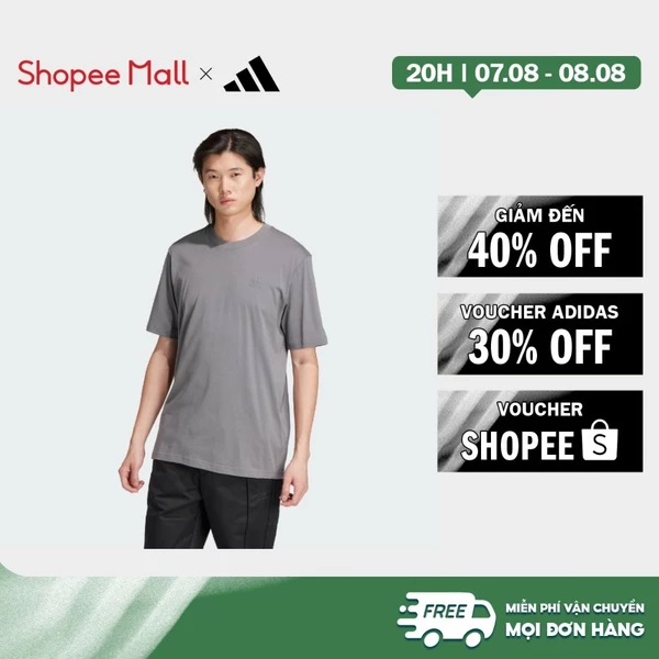 [Duy nhất 8.8 - VOUCHER 30%]adidas Phong cách sống Áo Thun Graphic Nam Xám IY4871