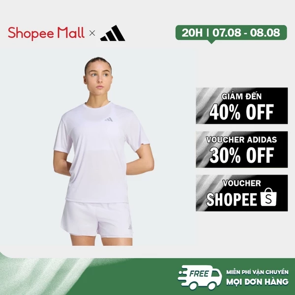 [Duy nhất 8.8 - VOUCHER 30%]adidas Running adi365 Running Essentials T-shirt Women Purple KG3226