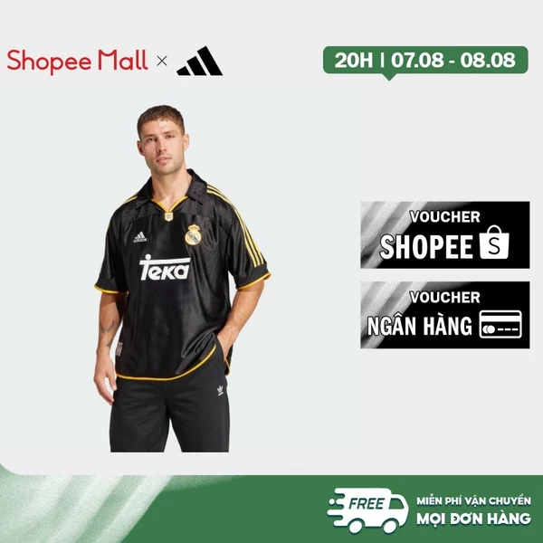 adidas Football Real Madrid 99/00 Away Jersey Men Black JW1992