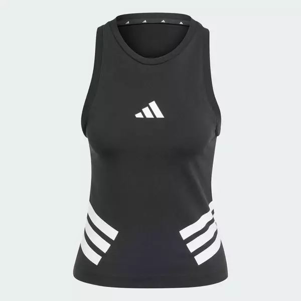adidas Phong cách sống Áo Tank Top 3 Sọc Future Icons Nữ Đen JC5418