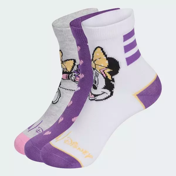 adidas Phong cách sống TẤT ADIDAS CHUỘT MINNIE DISNEY Trẻ em trắng KA9878