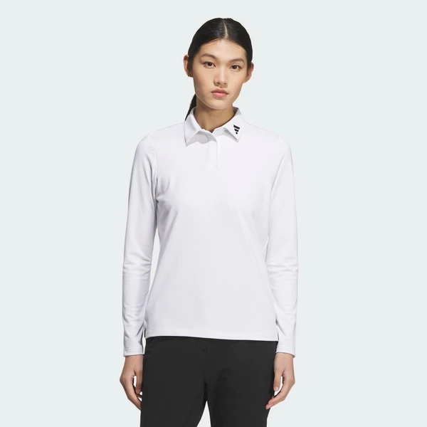 [Duy nhất 8.8 - VOUCHER 30%]adidas Đánh gôn Áo Polo Dài Tay Jacquard Nữ trắng JM9559