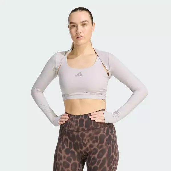 adidas Gym & Training PrimeLift Essentials Workout Contour Shrug Women Purple KD2217