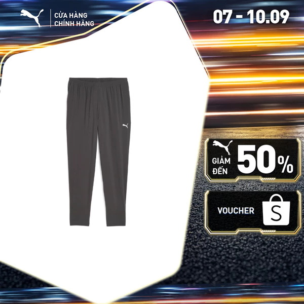 Quần Dài Thể Thao PUMA Nam RUN VELOCITY TAPERED PANT Dusky Gray Màu Xám