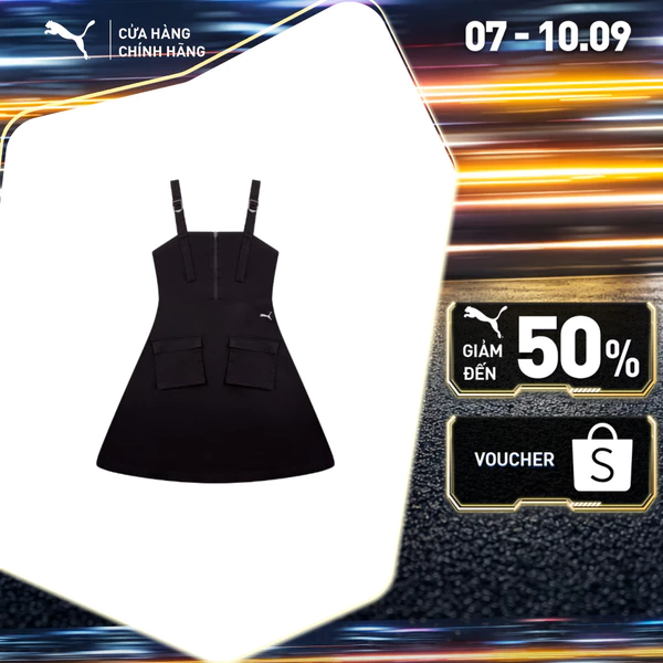 Đầm Thời Trang PUMA Nữ DARE TO Cargo Dess Black Màu Đen