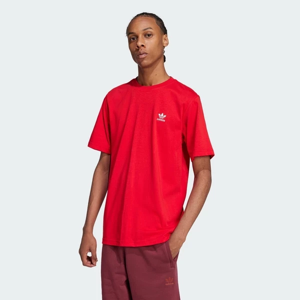 adidas Phong cách sống Áo Thun Ba Lá Essentials Nam Đỏ JC9990