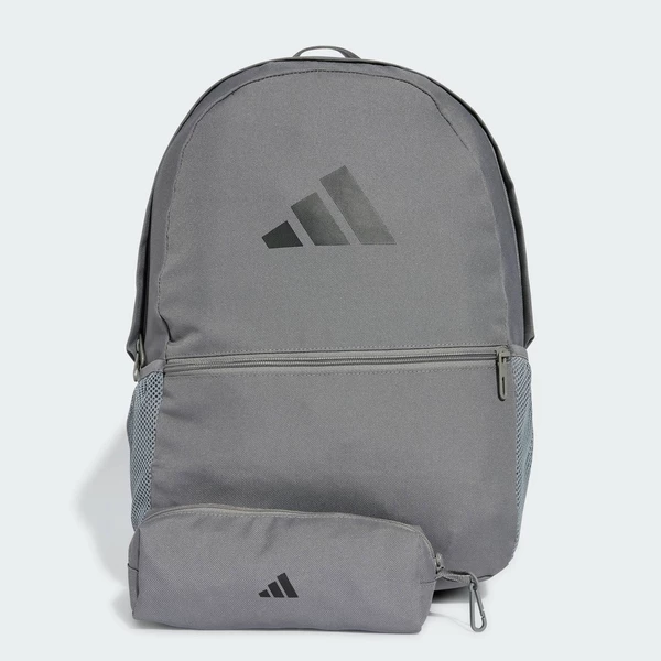 adidas Phong cách sống Ba Lô Kèm Túi Đựng Bút Chì Unisex Xám JD3092