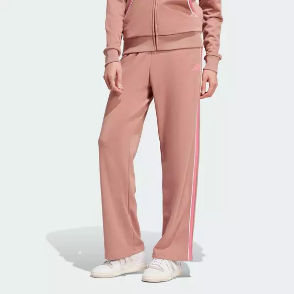 adidas Phong cách sống Quần Vải Thun Da Cá Essentials Color Pop Nữ Hồng JG6206