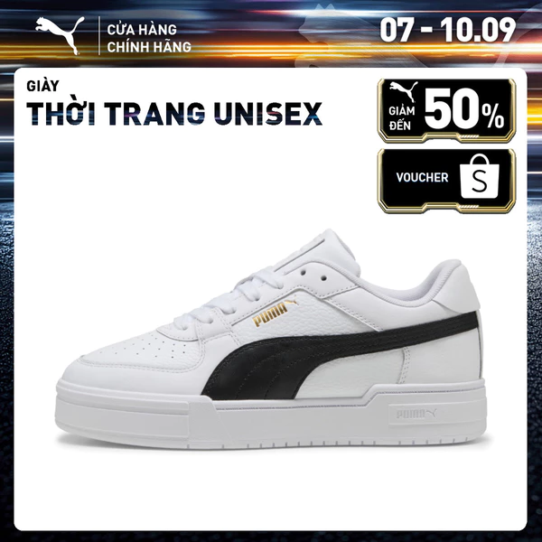 Giày Thời Trang PUMA Unisex CA Pro Classic II White-Black Màu Trắng