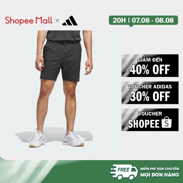 [Duy nhất 8.8 - VOUCHER 30%]adidas Đánh gôn QUẦN SHORT IN HOẠ TIẾT ULTIMATE365 7-INCH Nam Đen KF3230