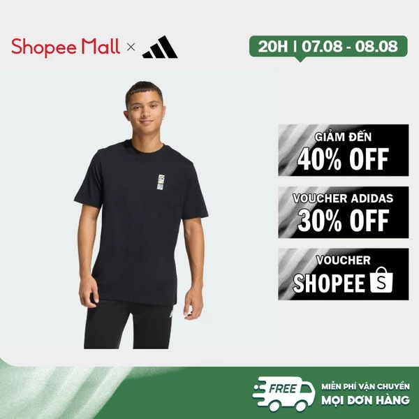 [Duy nhất 8.8 - VOUCHER 30%]adidas Phong cách sống & Quần vợt ÁO THUN GRAPHIC POSTER MEMORIES OF SPORT Nam Đen KB2506