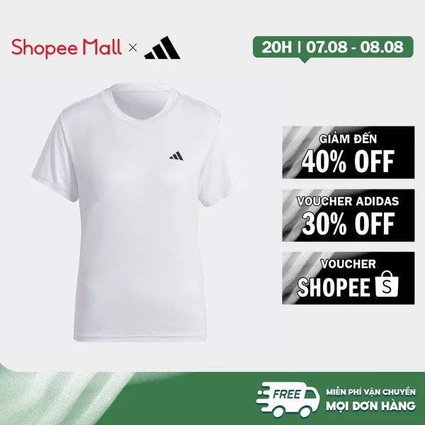 [Duy nhất 8.8 - VOUCHER 30%]adidas Gym & Training AEROREADY Made for Training Minimal Tee Women White HM4491