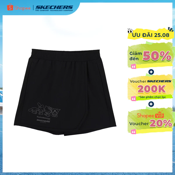 Skort Nữ Skechers Sanrio Character Skort - SL425W619-0018