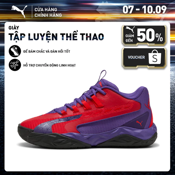 Giày Thể Thao PUMA Unisex Dagger 2 Team Violet-For All Time Red-Black Màu Tím