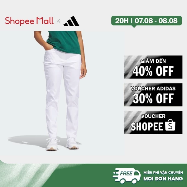 [Duy nhất 8.8 - VOUCHER 30%]adidas Đánh gôn Quần Năm Túi Twistweave Ultimate365 Nữ trắng JE7395