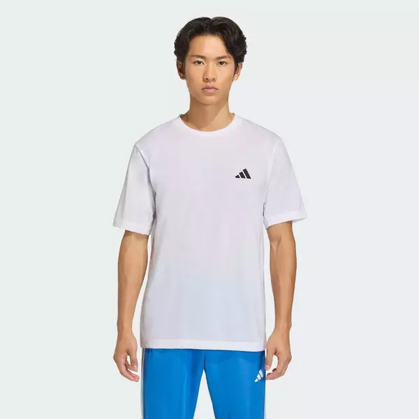 adidas Gym & Training ÁO THUN TẬP LUYỆN ESSENTIALS FEELREADY Nam trắng KD5477
