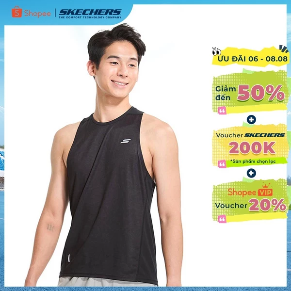 Tank Top Nam Skechers Performance Dynamic Walking Collection Tank Top - SP125M043-02L2 Online Sale