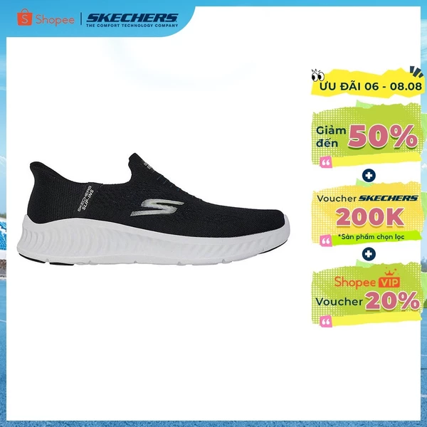 Giày Thể Thao Nam Skechers Slip-ins GOwalk Now Sauntered Đi Bộ - 216372-BLK Air-Cooled Memory Foam Online Sale