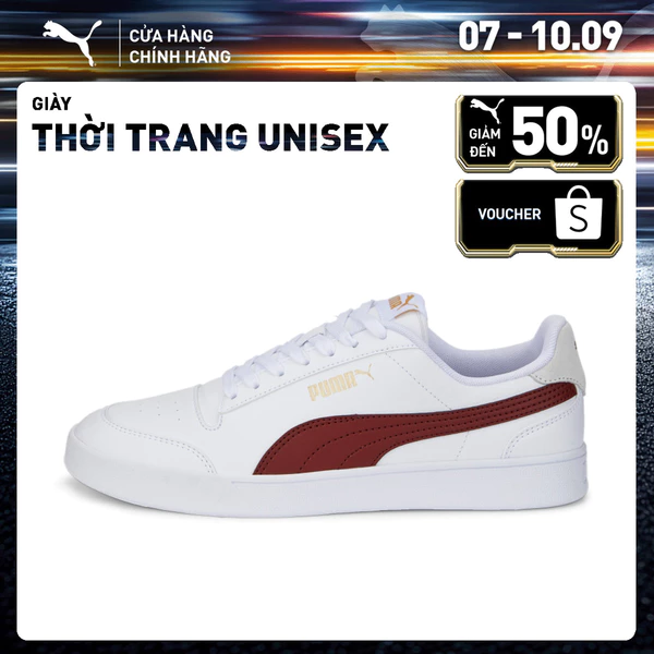 Giày thời trang PUMA Unisex Shuffle Màu Trắng