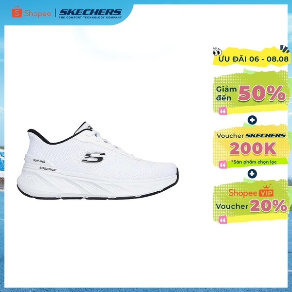 Giày Thể Thao Nam Skechers Slip-Ins Sport Edgeride Erlson Thường Ngày - 232846-WBK Air-Cooled Memory Foam
