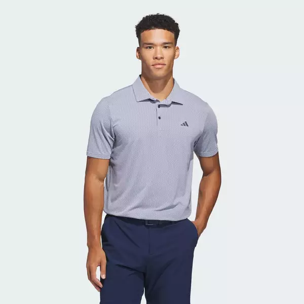 adidas Đánh gôn ÁO POLO IN HỌA TIẾT DỆT NỔI CHUYÊN DỤNG Nam trắng JY5470