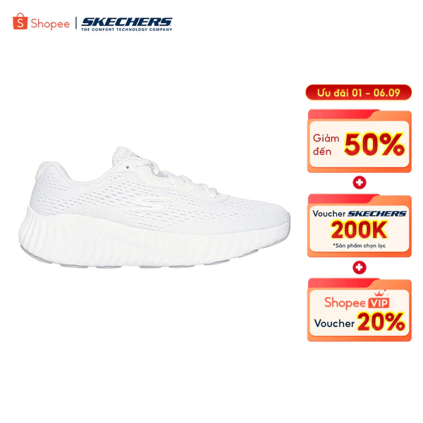 Giày Thể Thao Nữ Skechers Performance Go Run Now-129365-WSL Air-Cooled Goga Mat