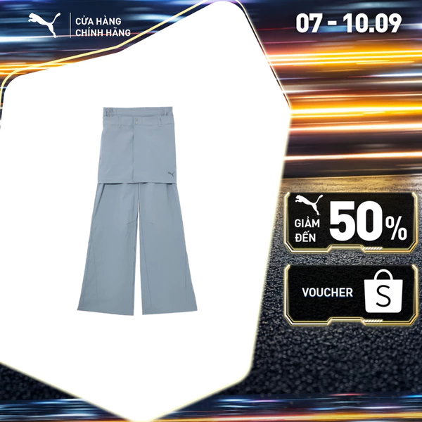 Quần Thời Trang PUMA Nữ Dare To Woven Pants Gray Fog Màu Xám