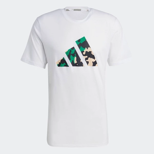 adidas Gym & Training Áo Thun Tập Luyện Logo Seasonal Train Essentials Nam trắng IB8259