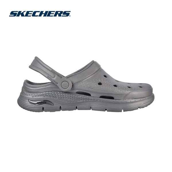 Giày Clog Nam Skechers Foamies Arch Fit Valiant-243160-CHAR