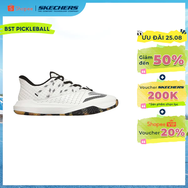 Giày Thể Thao Nam Skechers GO Pickleball Viper Court Rally - 246110-WBK