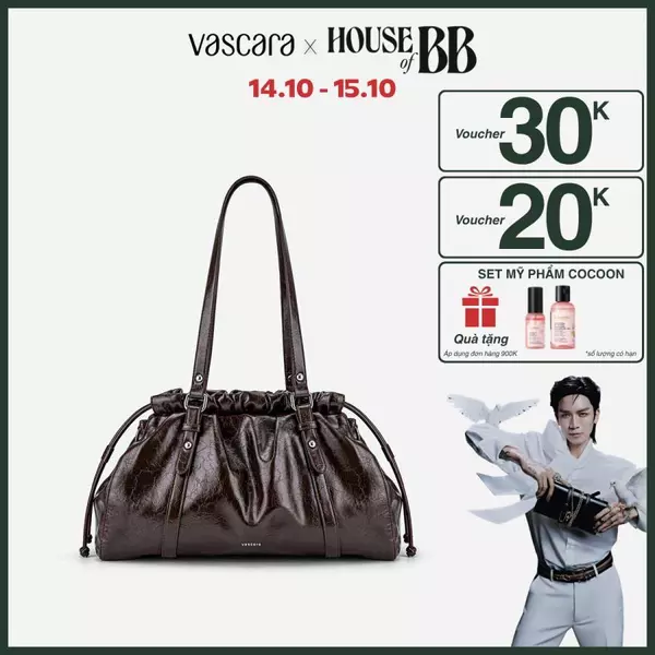 Vascara Túi Đeo Vai Nhấn Drawstring Cá Tính - TOT 0226