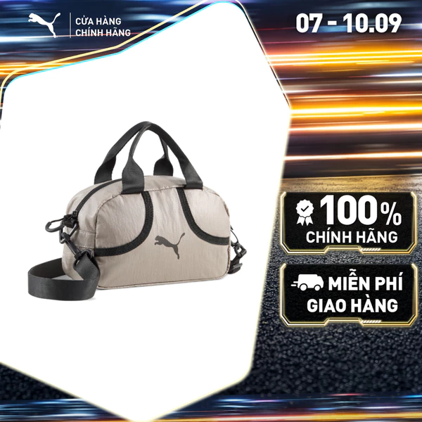 Túi Đeo Vai Thời Trang PUMA Unisex 2026 Mini Grip Bag Mouse Gray Màu Be