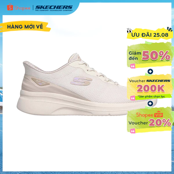 [ĐỘC QUYỀN ONLINE] Giày Thể Thao Nữ Skechers Slip-Ins Sport Dynamight 3.0 Golden Moment Thường Ngày - 150900-NAT