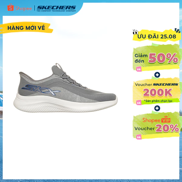 Giày Thể Thao Nam Skechers Slip-Ins Sport Ultra Flex 4.0 Swooner Thường Ngày - 233204-GYBL