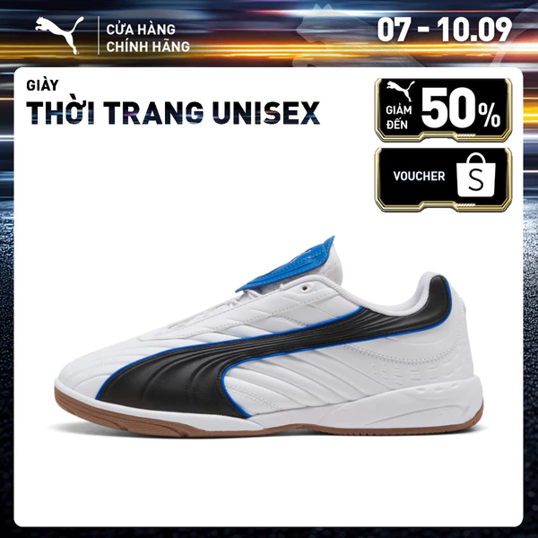 Giày Thời Trang PUMA Unisex V-S2 Libero White-Black Màu Trắng
