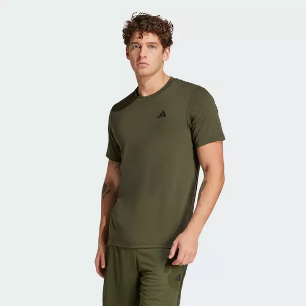 adidas Gym & Training Train Essentials Feelready Training Tee Men Green JP4951