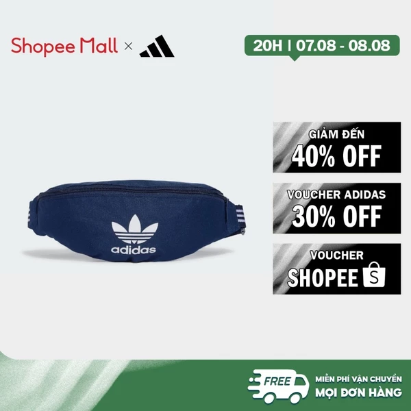 [Duy nhất 8.8 - VOUCHER 30%]adidas Phong cách sống Túi Đeo Hông Adicolor Unisex Màu xanh da trời IX7465