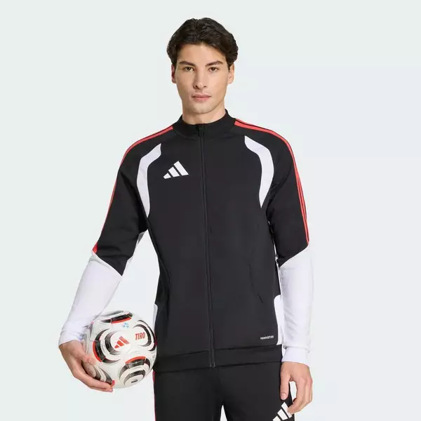 adidas Bóng đá Áo Khoác Tập Luyện Thi Đấu Tiro 26 Competition Nam Đen KA7680
