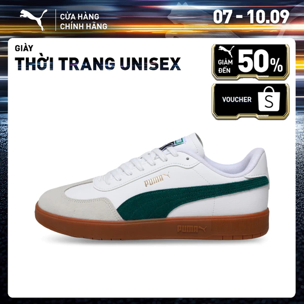 Giày Thời Trang PUMA Unisex Ascenso Warm White-Dark Myrtle Màu Trắng