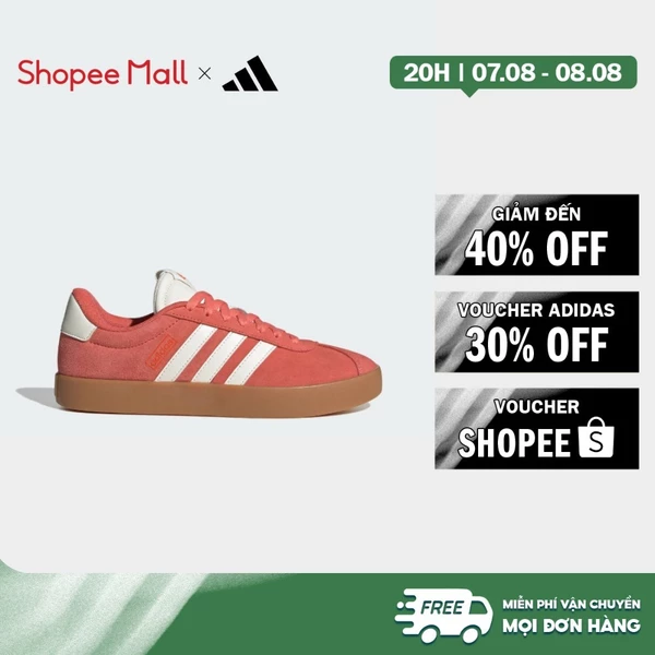 [Duy nhất 8.8 - VOUCHER 30%]adidas Lifestyle VL Court 3.0 Shoes Women Red JP5327
